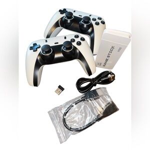 Linux Operating System- Video game console, plug and play video stick with games